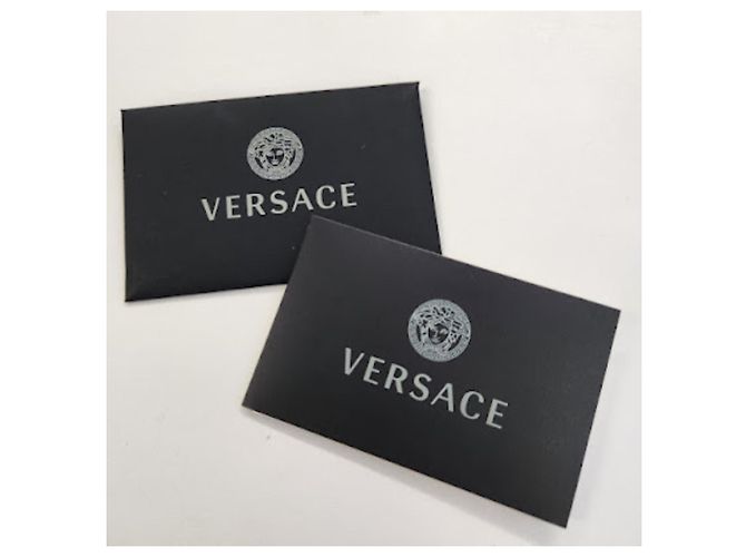 Versace La Medusa Canvas 2-Way Handtasche/Tote Bag Schwarz - Ansicht 15