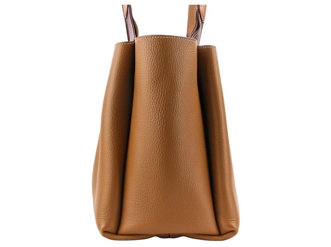 Borsa Shopping T-Timeless in pelle Tod's Marrone - vista 2