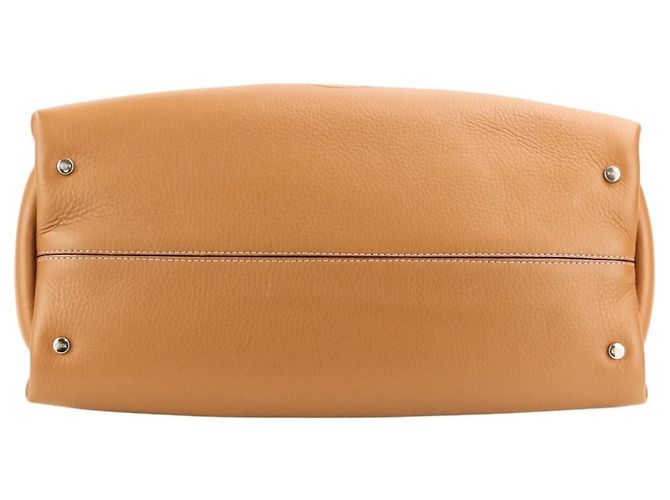 Borsa Shopping T-Timeless in pelle Tod's Marrone - vista 4