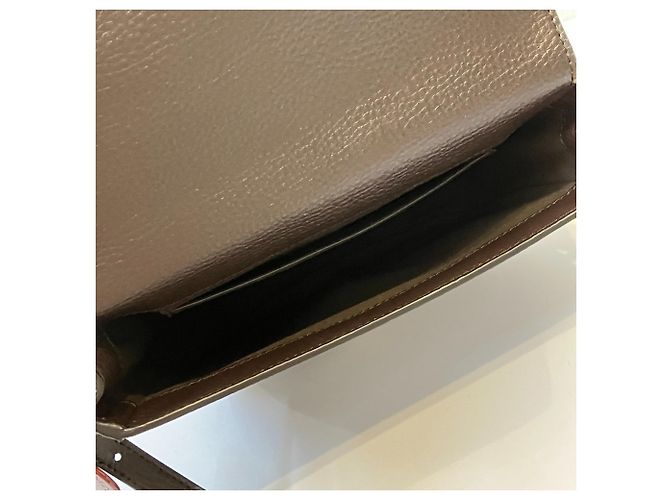 Stella Mc Cartney Borsa a tracolla STELLA McCARTNEY FRAYME in eco-pelle Marrone - vista 7