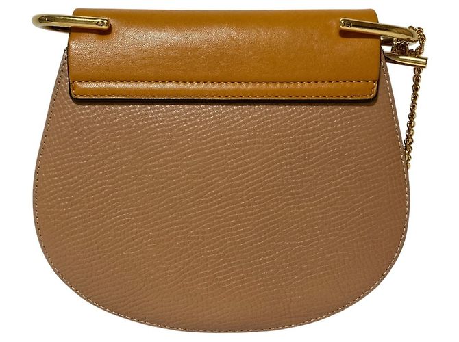 Chloé Drew Chain Schultertasche Beige - Ansicht 3