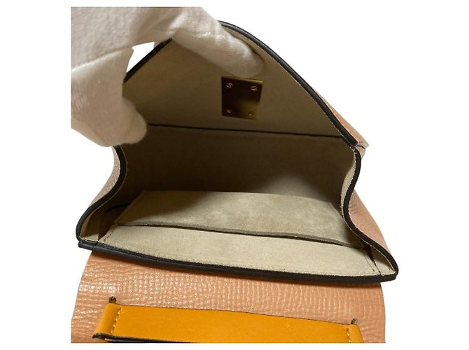 Chloé Drew Chain Schultertasche Beige - Ansicht 8