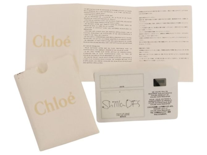 Chloé Marcie Lederhandtasche in Gray Braun - Ansicht 13