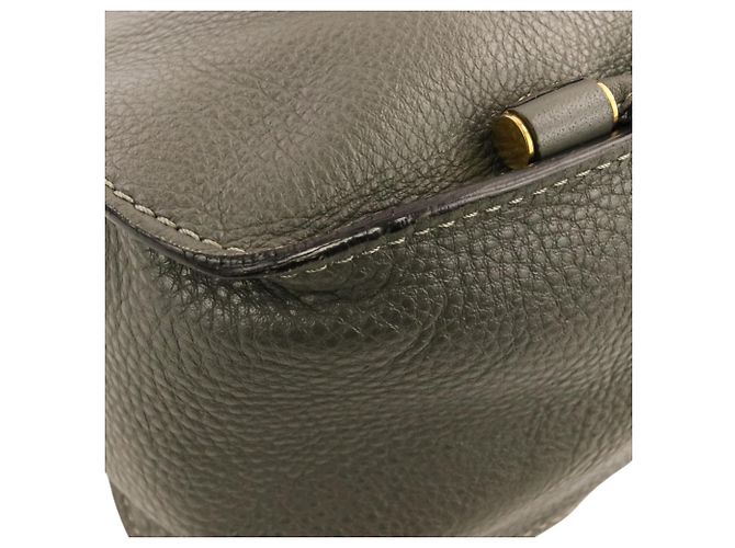 Chloé Marcie Lederhandtasche in Gray Braun - Ansicht 14