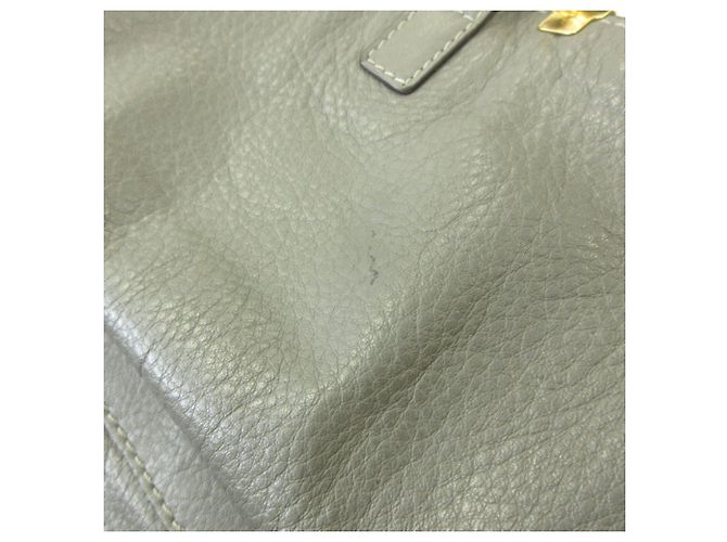 Chloé Marcie Lederhandtasche in Gray Braun - Ansicht 19