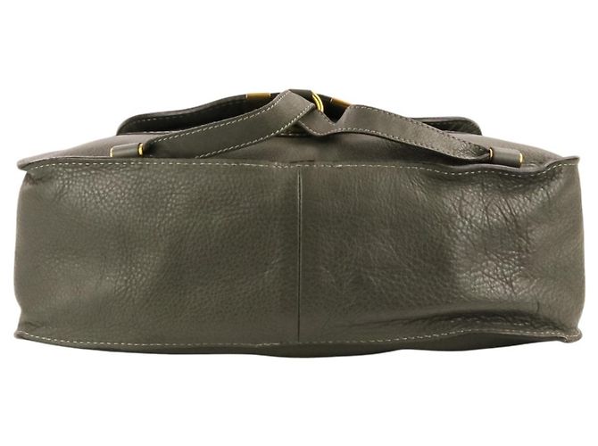 Chloé Marcie Lederhandtasche in Gray Braun - Ansicht 4