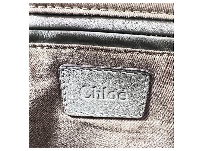Chloé Marcie Lederhandtasche in Gray Braun - Ansicht 9