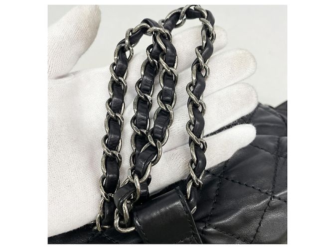 Chanel Matelassé Leather Backpack Black - view 8