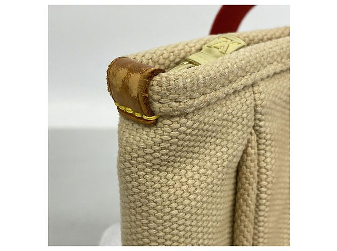 Borsa Louis Vuitton Antigua Cabas MM Beige - vista 7