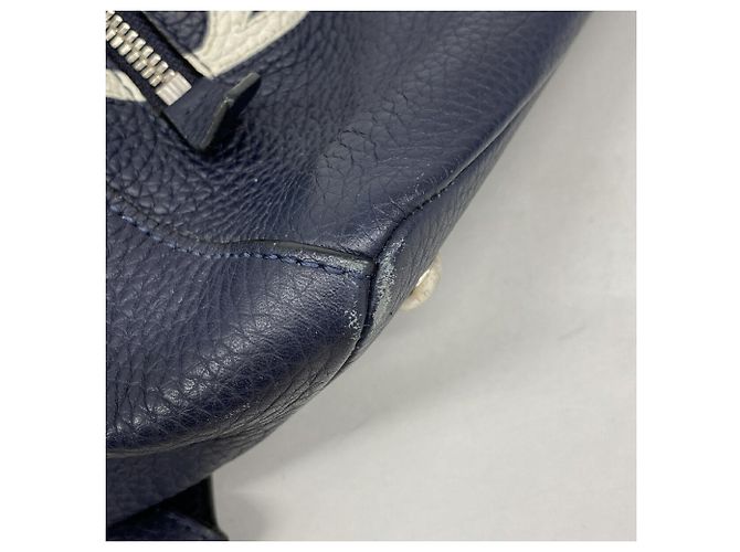 Sac à dos Louis Vuitton Navy Bleu Marine - vue 8