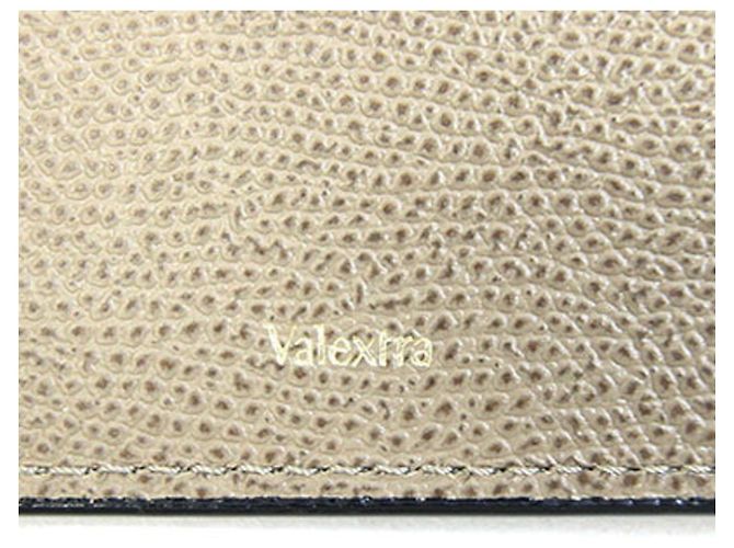 Portafoglio bi-fold Valextra in Oyster Gray Grigio - vista 5