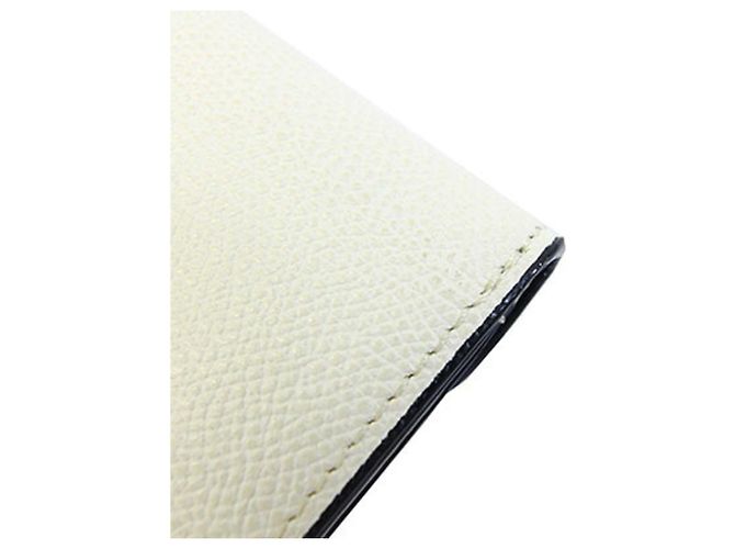 Valextra Iside Tri-fold Wallet White - view 6