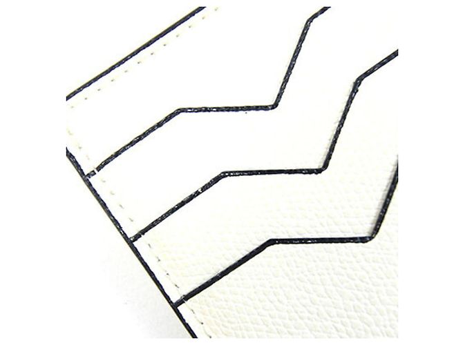 Valextra Iside Tri-fold Wallet White - view 8