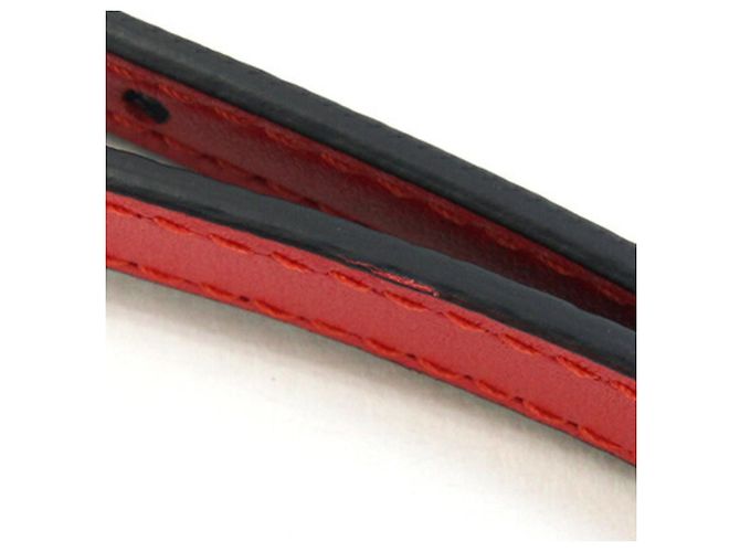 Borsa a tracolla in pelle nera Christian Louboutin Nero - vista 5