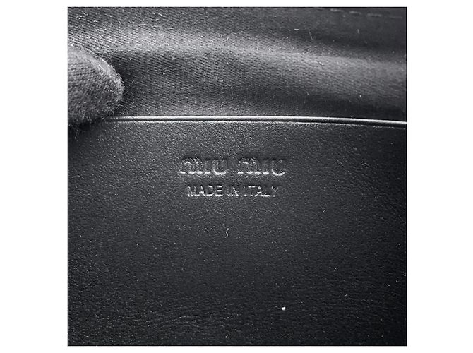 Borsello da vita Miu Miu in pelle nera Nero - vista 10