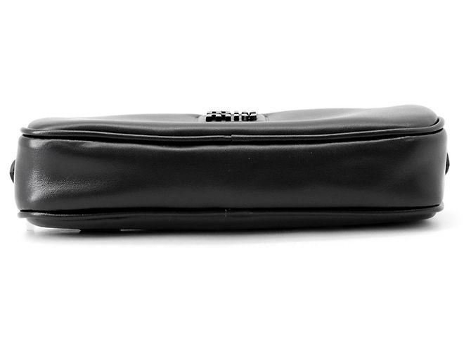 Borsello da vita Miu Miu in pelle nera Nero - vista 3