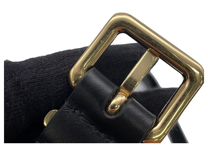 Borsello da vita Miu Miu in pelle nera Nero - vista 8