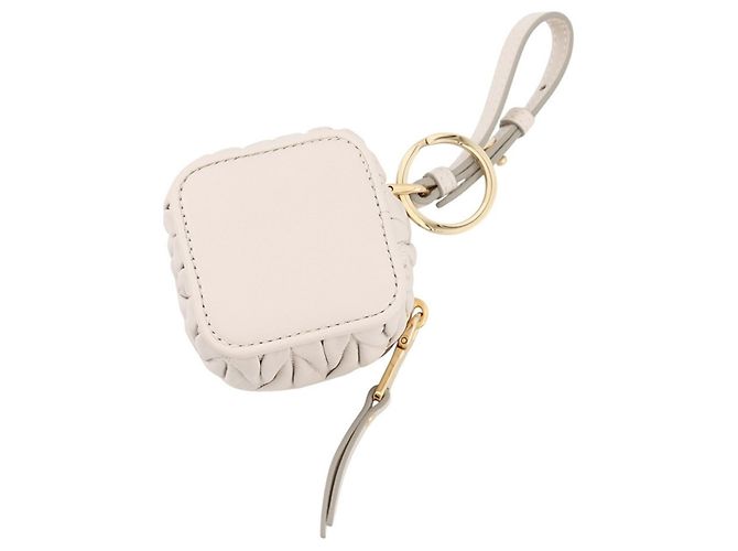 Charm per borsa Miu Miu in pelle Matelassé Beige - vista 3