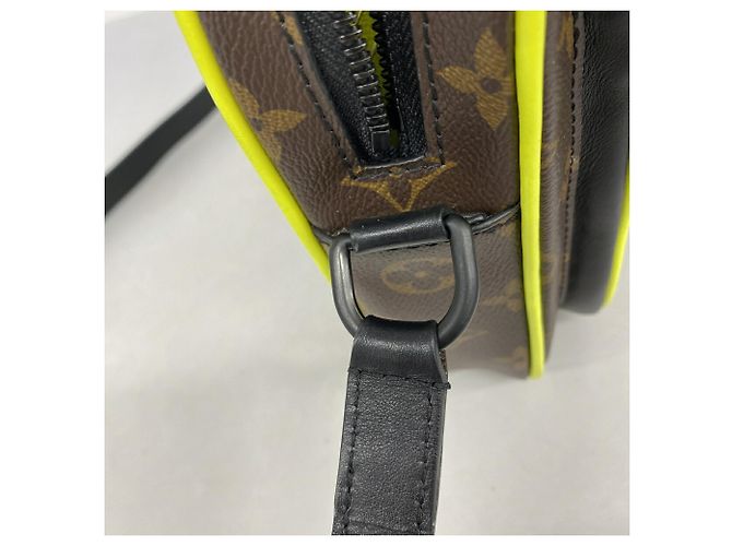 Bolsa de Ombro Louis Vuitton Monogram Macassar Marrom - vista 10