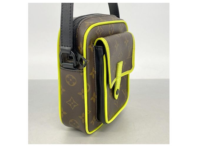 Bolsa de Ombro Louis Vuitton Monogram Macassar Marrom - vista 2