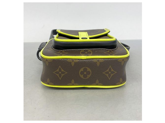 Bolsa de Ombro Louis Vuitton Monogram Macassar Marrom - vista 3