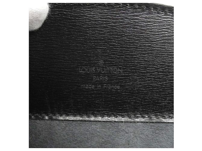 Borsa a tracolla Louis Vuitton Epi Cluny M52252 Noir Nero - vista 5