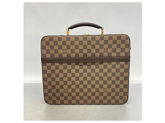 Borsa Louis Vuitton Damier Porte Ordinateur Savana Bag Damier ebene - vista 10