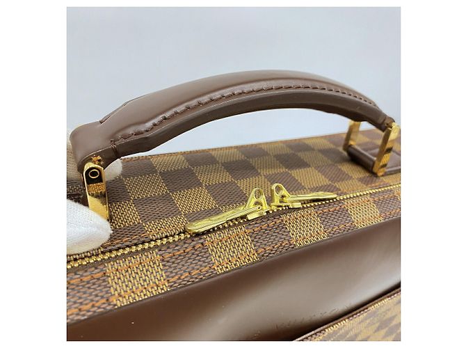 Borsa Louis Vuitton Damier Porte Ordinateur Savana Bag Damier ebene - vista 7