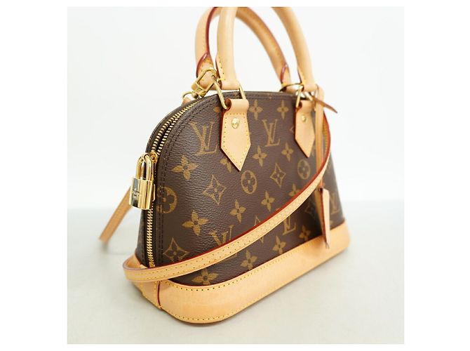 Bolso Louis Vuitton Alma BB Monogram Castaño - vista 2