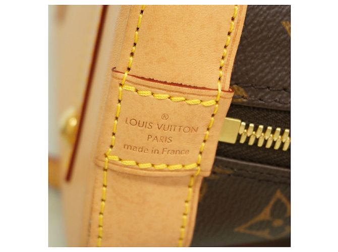 Bolso Louis Vuitton Alma BB Monogram Castaño - vista 5