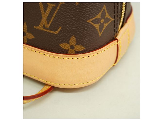 Bolso Louis Vuitton Alma BB Monogram Castaño - vista 7