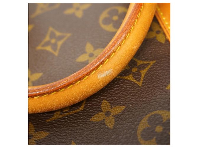 Bolso Boston Louis Vuitton Monogram Keepall 60 Castaño - vista 11