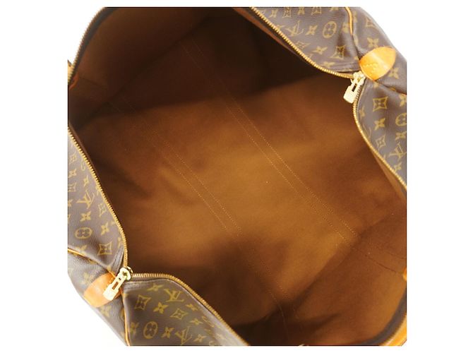 Bolso Boston Louis Vuitton Monogram Keepall 60 Castaño - vista 4