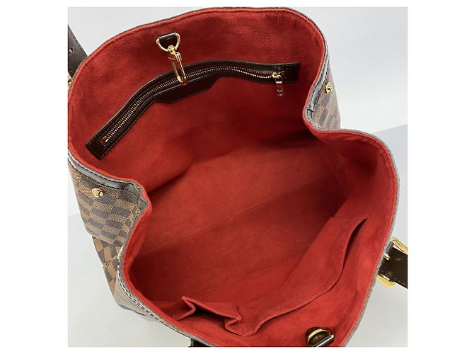 Borsa Tote Louis Vuitton Damier Hampstead MM Damier ebene - vista 4