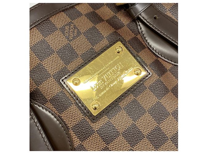 Borsa Tote Louis Vuitton Damier Hampstead MM Damier ebene - vista 8