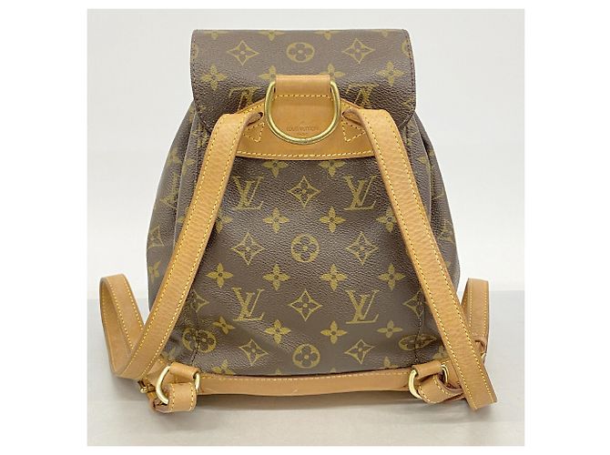 Louis Vuitton Monogram Montsouris MM Backpack Brown - view 11