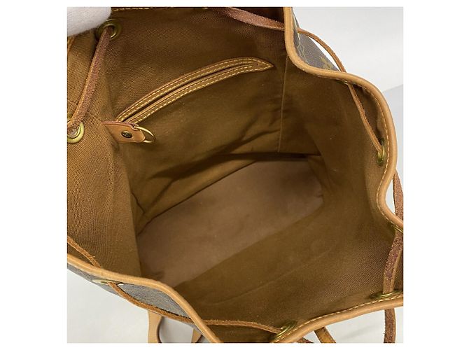 Louis Vuitton Monogram Montsouris MM Backpack Brown - view 4