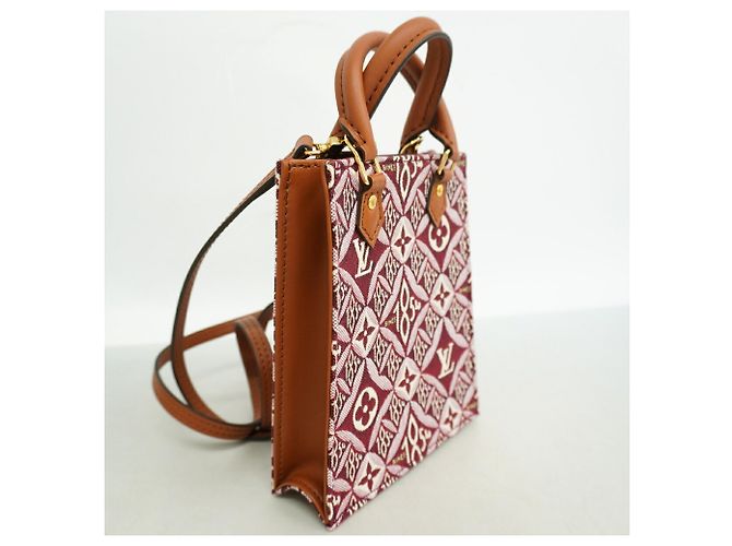 Bolso Louis Vuitton Monogram Jacquard Burdeos - vista 2