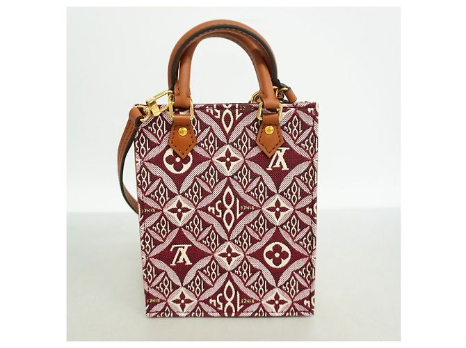 Bolso Louis Vuitton Monogram Jacquard Burdeos - vista 8