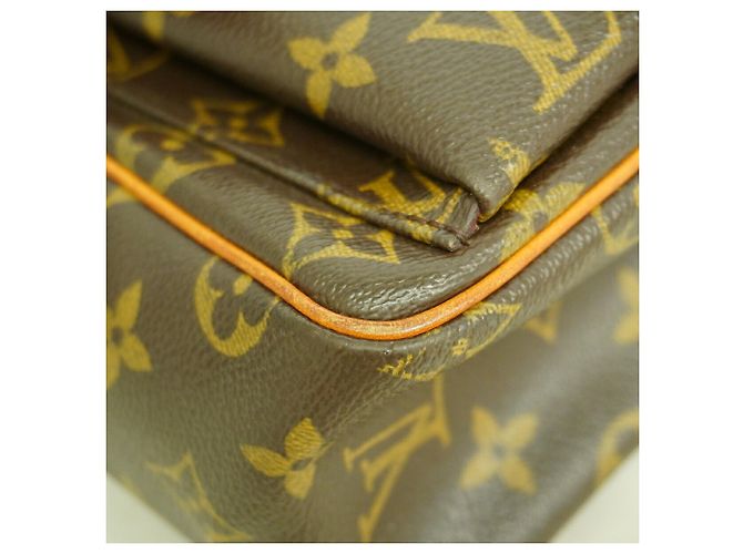 Borsa a tracolla Louis Vuitton Monogram Vivacite PM Marrone - vista 6