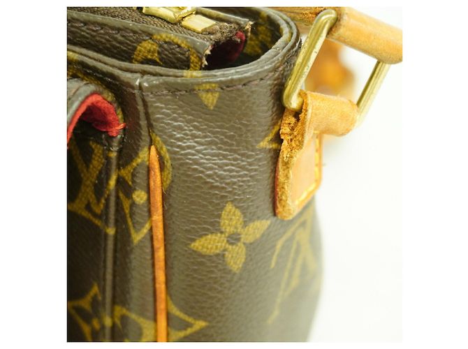 Borsa a tracolla Louis Vuitton Monogram Vivacite PM Marrone - vista 7