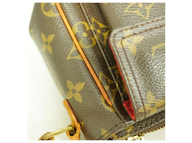 Borsa a tracolla Louis Vuitton Monogram Vivacite PM Marrone - vista 9