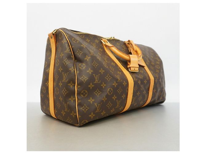 Keepall Bolso Boston Louis Vuitton Marrón Castaño - vista 2