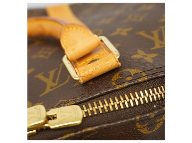 Keepall Bolso Boston Louis Vuitton Marrón Castaño - vista 8