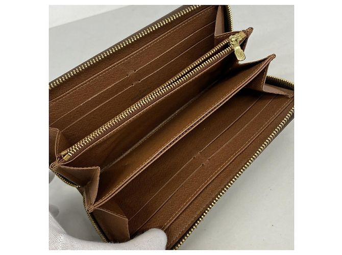 Portafoglio Zippy Monogram Louis Vuitton Marrone - vista 3