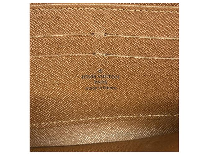 Portafoglio Zippy Monogram Louis Vuitton Marrone - vista 4