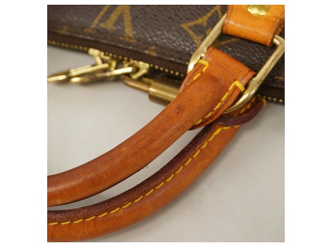 Bolso de mano Louis Vuitton Alma Monogram M51130 Castaño - vista 11