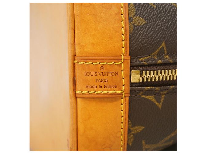 Bolso de mano Louis Vuitton Alma Monogram M51130 Castaño - vista 5