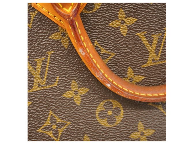 Bolso de mano Louis Vuitton Alma Monogram M51130 Castaño - vista 6