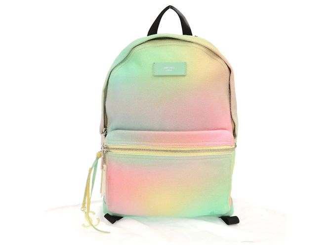 Jimmy Choo Wilmar Rucksack aus Gradient-Canvas und Leder Mehrfarben - Ansicht 2